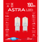 Светодиодная лампа ASTRA LED G9 2,5W 4000K